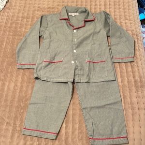 Plaid Christmas pj’s, 5t
